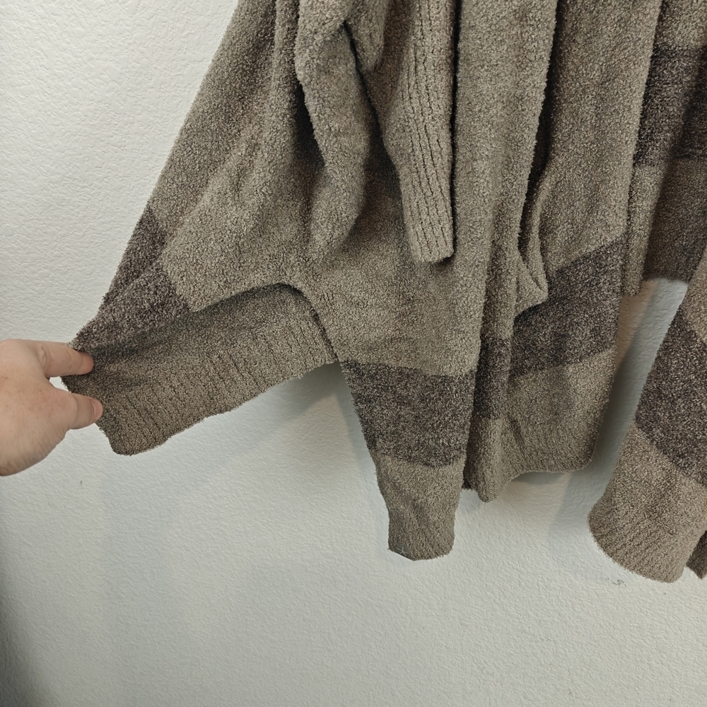 Barefoot Dreams Women Cliffside Dolman Sleeve Cardigan One Size Gray Open Front - Picture 16 of 16